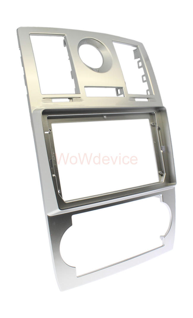 Рамка магнитолы 9.0" (цв.Серебро) для CHRYSLER 300C 2004-2010 Рамка магнитолы 9.0" (цв.Серебро) для CHRYSLER 300C 2004-2010