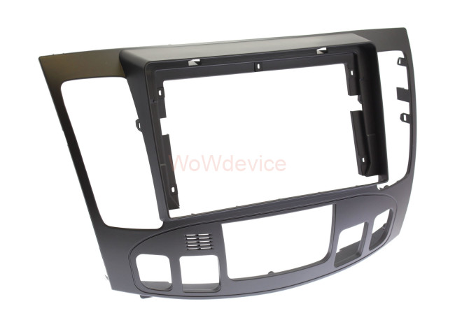 Рамка магнитолы 9.0" (цв.Черный) для HYUNDAI Sonata (NF) 2008-2010 Кондиционер Рамка магнитолы 9.0" (цв.Черный) для HYUNDAI Sonata (NF) 2008-2010 Кондиционер