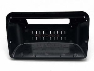 Рамка магнитолы 9.0" (цв.Черный) для NISSAN Note 2005-2013