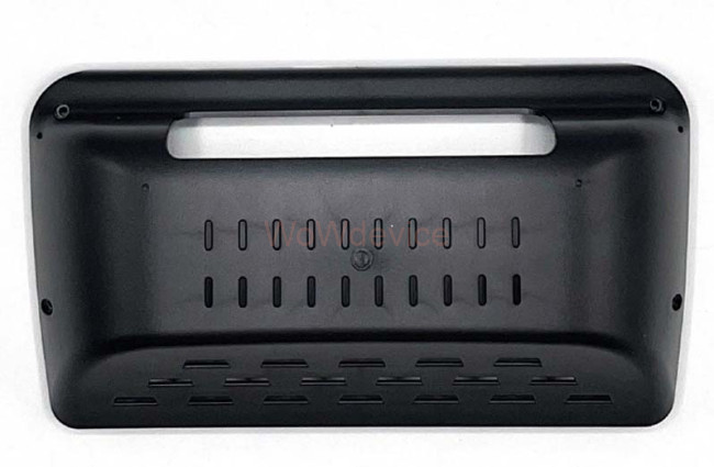 Рамка магнитолы 9.0" (цв.Черный) для NISSAN Note 2005-2013