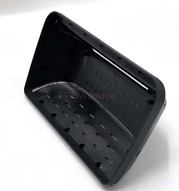 Рамка магнитолы 9.0" (цв.Черный) для NISSAN Note 2005-2013