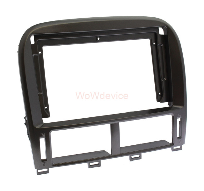 Рамка магнитолы 9.0" (цв.Серый) для LEXUS LS-430 (UCF30) 2001-2006 / TOYOTA Celsior (UFC30) 2001-2006 с навигацией Рамка магнитолы 9.0" (цв.Серый) для LEXUS LS-430 (UCF30) 2001-2006 / TOYOTA Celsior (UFC30) 2001-2006 с навигацией