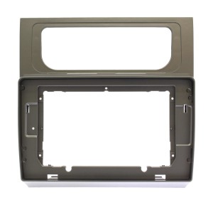 Рамка магнитолы 10.2" (цв.Глянцевый Черный) для VOLKSWAGEN Touran 2015-2020