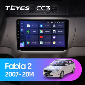 Штатная магнитола Teyes CC3L 4/32 Skoda Fabia 2 (2007-2014)