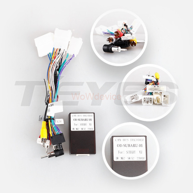 Установочный комплект Teyes TPRO 2 для Subaru Forester XV (2018-2021)