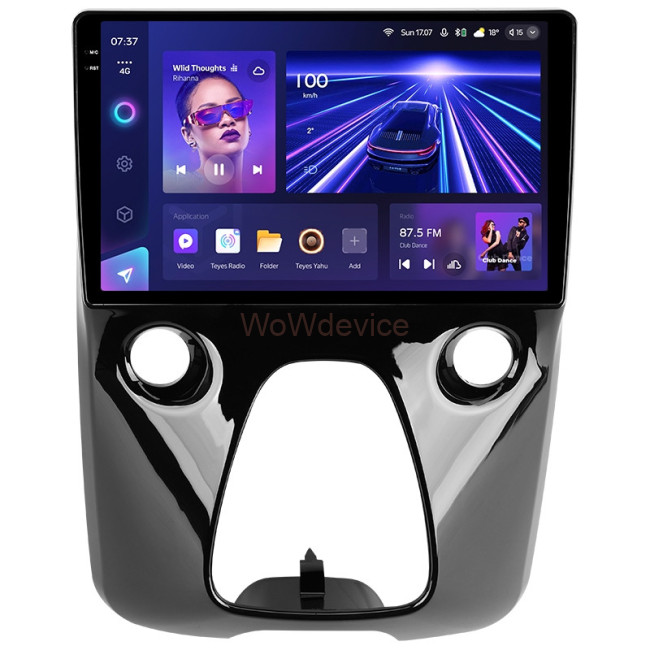 Установочный комплект Teyes для Peugeot 108, Toyota Aygo B40 (2014-2021)