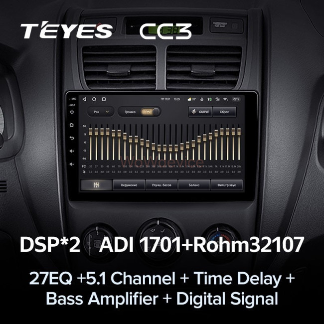 Штатная магнитола Teyes CC3 360 6/128 Kia Sportage 2 (2007-2009)