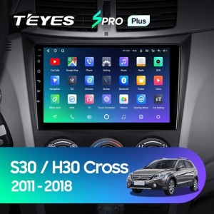 Штатная магнитола Teyes SPRO Plus 4/64 Dongfeng S30 H30 Cross (2011-2018)