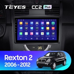 Штатная магнитола Teyes CC2L Plus 2/32 SsangYong Rexton Y250 2 (2006-2012)