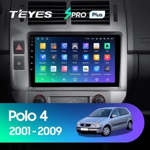 Штатная магнитола Teyes SPRO Plus 3/32 Volkswagen Polo Mk4 (2001-2009) F2