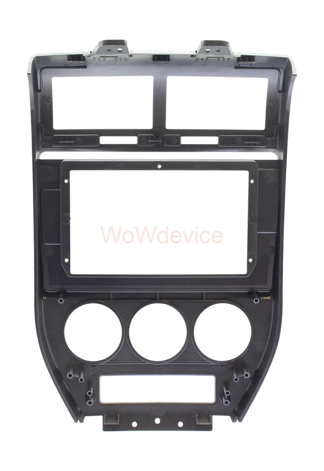 Рамка магнитолы 10.2" (цв.Серый) для JEEP Compass 2007-2010 Рамка магнитолы 10.2" (цв.Серый) для JEEP Compass 2007-2010