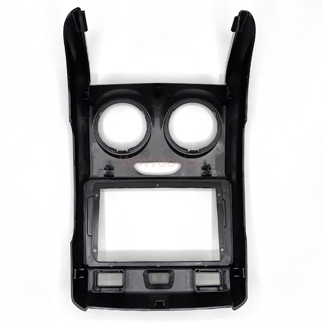 Рамка магнитолы 9.0" (цв.Глянцевый Черный) для RENAULT Duster 2015+ / DACIA Duster 2013-2017 ver.2