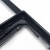 Рамка магнитолы 9.0" (цв.Глянцевый Черный) для SEAT Leon 2012+ Левый руль