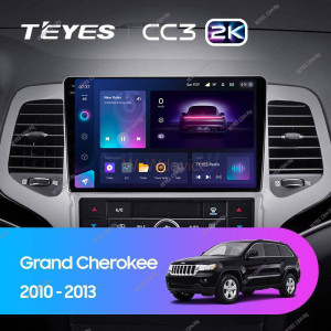 Штатная магнитола Teyes CC3 2K 360 6/128 Jeep Grand Cherokee WK2 (2010-2013)