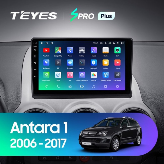 Штатная магнитола Teyes SPRO Plus 6/128 Opel Antara 1 (2006-2017)