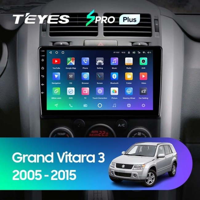 Штатная магнитола Teyes SPRO Plus 4/64 Suzuki Grand Vitara 3 (2005-2015)