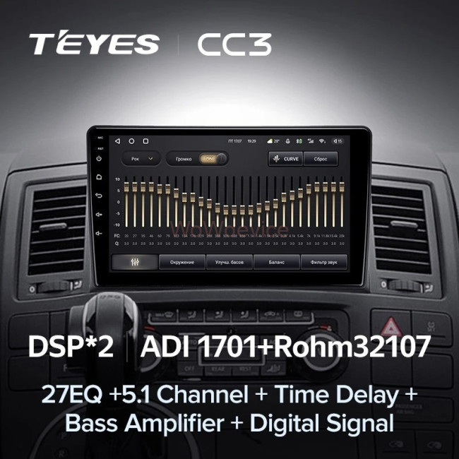 Штатная магнитола Teyes CC3 360 6/128 Volkswagen Multivan T5 (2003-2015) Штатная магнитола Teyes CC3 360 6/128 Volkswagen Multivan T5 (2003-2015)