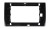 Рамка магнитолы 10.2" (цв.Глянцевый Черный) для SKODA Kodiaq 2016+