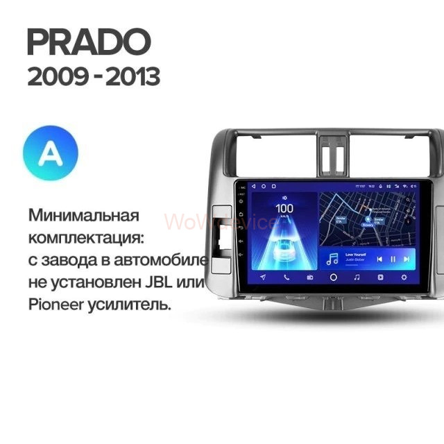 Штатная магнитола Teyes CC2L Plus 2/32 Toyota Land Cruiser Prado 150 (2009-2013) Тип-A Штатная магнитола Teyes CC2L Plus 2/32 Toyota Land Cruiser Prado 150 (2009-2013) Тип-A
