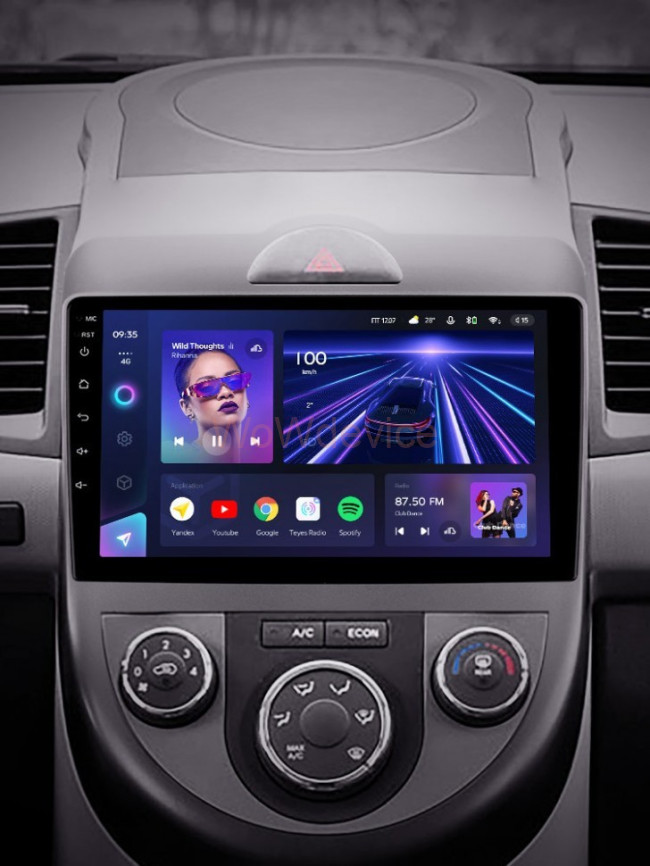 Штатная магнитола Teyes CC3 6/128 Kia Soul 1 (2008-2014) Штатная магнитола Teyes CC3 6/128 Kia Soul 1 (2008-2014)