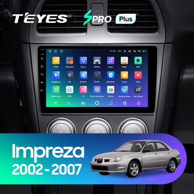 Штатная магнитола Teyes SPRO Plus 3/32 Subaru Impreza GD GG 2002-2007