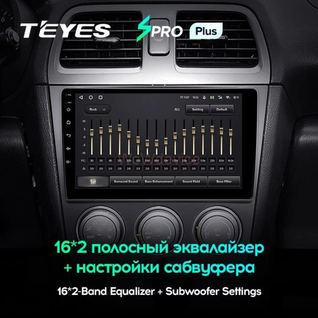 Штатная магнитола Teyes SPRO Plus 3/32 Subaru Impreza GD GG 2002-2007 Штатная магнитола Teyes SPRO Plus 3/32 Subaru Impreza GD GG 2002-2007
