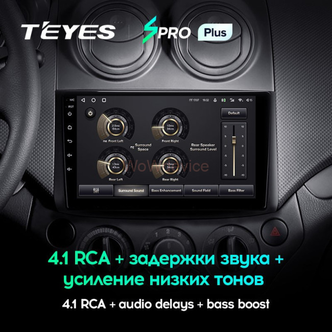 Штатная магнитола Teyes SPRO Plus 6/128 Chevrolet Aveo T250 (2006-2012)