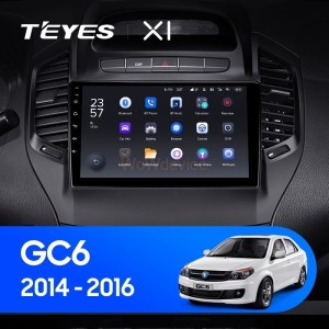 Штатная магнитола Teyes X1 4G 2/32 Geely GC6 1 (2014-2016)