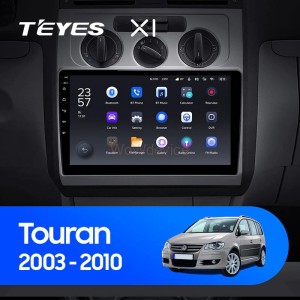 Штатная магнитола Teyes X1 4G 2/32 Volkswagen Touran 1 (2003-2010) F2