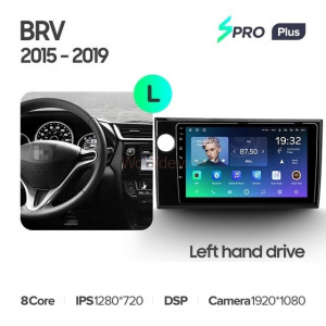 Штатная магнитола Teyes SPRO Plus 6/128 Honda BRV (2015-2019) Левый руль