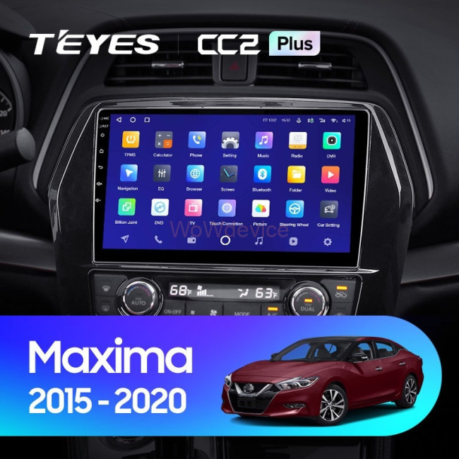 Штатная магнитола Teyes CC2L Plus 1/16 Nissan Maxima A36 (2015-2020)