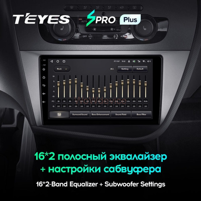 Штатная магнитола Teyes SPRO Plus 4/64 Seat Leon 2 (2005-2012) F2