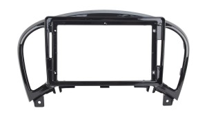 Рамка магнитолы 9.0" (цв.Черный) для NISSAN Juke 2010+ / INFINITI ESQ 2014+