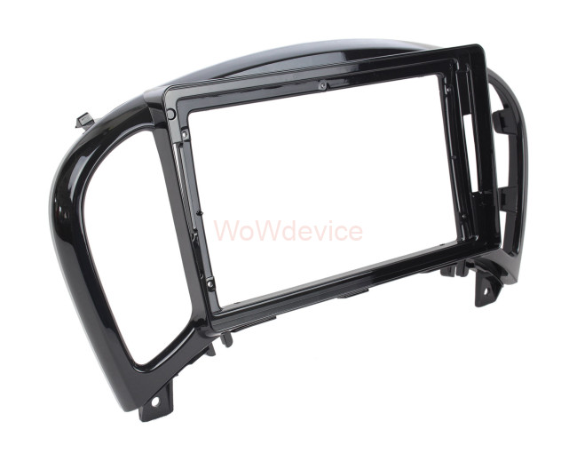 Рамка магнитолы 9.0" (цв.Черный) для NISSAN Juke 2010+ / INFINITI ESQ 2014+