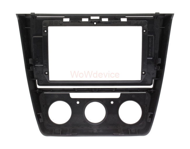 Рамка магнитолы 10.2" (цв.Черный) для SKODA Yeti 2009-2017 Кондиционер и Климат (ver.1) Рамка магнитолы 10.2" (цв.Черный) для SKODA Yeti 2009-2017 Кондиционер и Климат (ver.1)