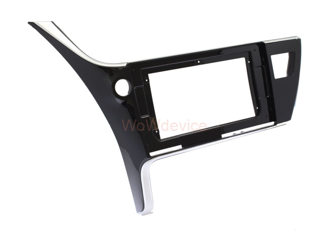 Рамка магнитолы 10.2" (цв.Глянцевый Черный) для TOYOTA Corolla (E170) 2016+ Левый руль / ver.1 Рамка магнитолы 10.2" (цв.Глянцевый Черный) для TOYOTA Corolla (E170) 2016+ Левый руль / ver.1