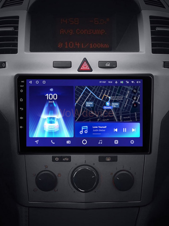 Штатная магнитола Teyes CC2L Plus 2/32 Opel Zafira B (2005-2014) F1