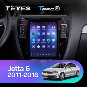 Штатная магнитола Tesla style Teyes TPRO 2 3/32 Volkswagen Jetta 6 (2011-2018) Тип-А
