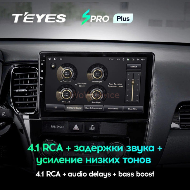 Штатная магнитола Teyes SPRO Plus 4/64 Mitsubishi Outlander 3 (2012-2018) Тип-A Штатная магнитола Teyes SPRO Plus 4/64 Mitsubishi Outlander 3 (2012-2018) Тип-A
