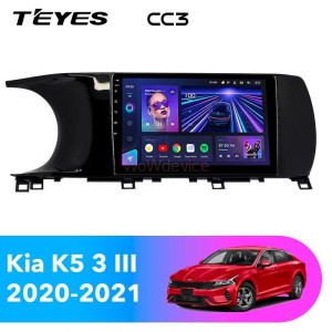 Штатная магнитола Teyes CC3 360 6/128 Kia K5 (2020-2021)