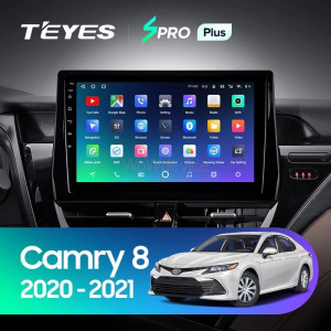 Штатная магнитола Teyes SPRO Plus 4/64 Toyota Camry VIII 8 XV70 (2020-2021)