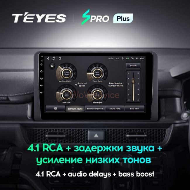 Штатная магнитола Teyes SPRO Plus 4/64 Honda Stepwgn 6 2022+ Правый руль