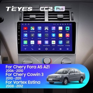 Штатная магнитола Teyes CC2 Plus 4/64 Chery Fora A5 A21 (2006 - 2010)