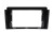Рамка магнитолы 9.0" (цв.Черный) для SSANG YONG Rexton 2001-2006