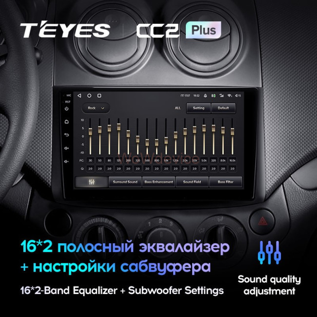 Штатная магнитола Teyes CC2 Plus 3/32 Chevrolet Aveo T250 (2006-2012)