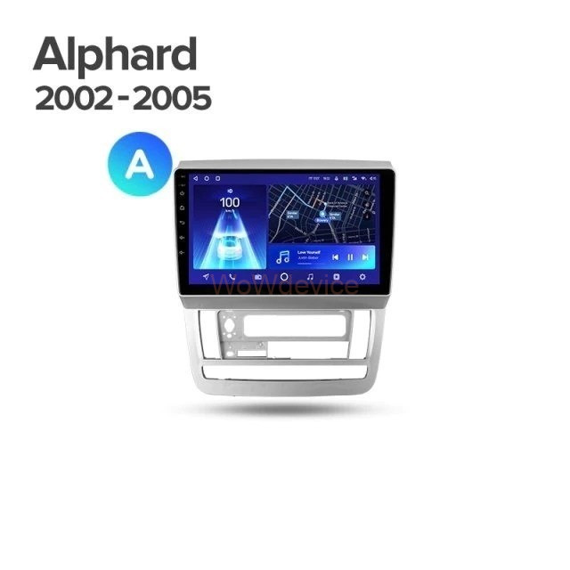 Штатная магнитола Teyes CC2L Plus 1/16 Toyota Alphard 1 H10 (2002-2005) F1