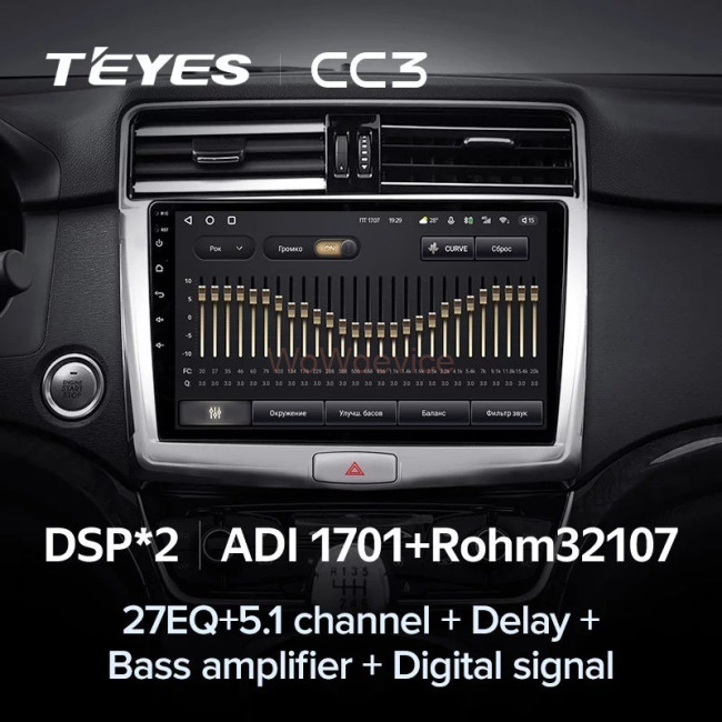 Штатная магнитола Teyes CC3 3/32 Haval H6 (2016-2018) Штатная магнитола Teyes CC3 3/32 Haval H6 (2016-2018)