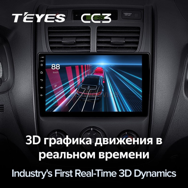 Штатная магнитола Teyes CC3 6/128 Kia Sportage 2 (2007-2009) Штатная магнитола Teyes CC3 6/128 Kia Sportage 2 (2007-2009)