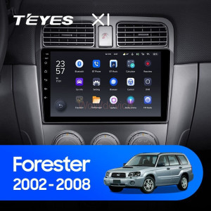 Штатная магнитола Teyes X1 4G 2/32 Subaru Forester SG (2002-2008)
