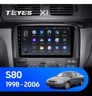 Штатная магнитола Teyes X1 4G 2/32 Volvo S80 1 (1998-2006)